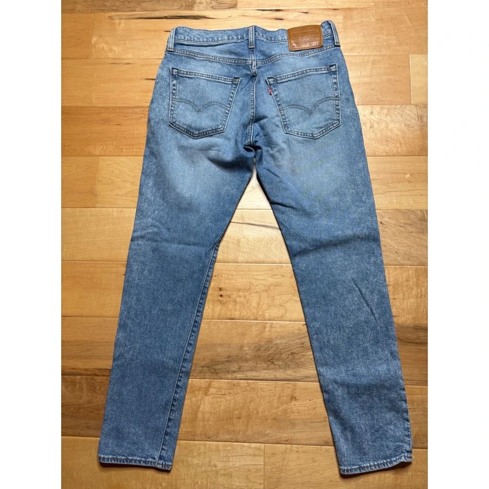 Levi's 512 Slim Taper Jeans Mens 31x29 (Tag 31x32) Blue Premium Denim